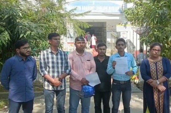 SFI placed deputation to the Head Teacher of Umakanta English Medium School demanding severe punishment of a teacher who Beat Up a School student physically SFI placed deputation to the Head Teacher of Umakanta English Medium School demanding severe punishment of a teacher who Beat Up a School student physically